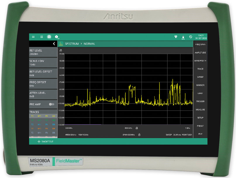 La société Anritsu présente un analyseur de spectre multifonctions qui regroupe neuf instruments dans un seul et unique outil